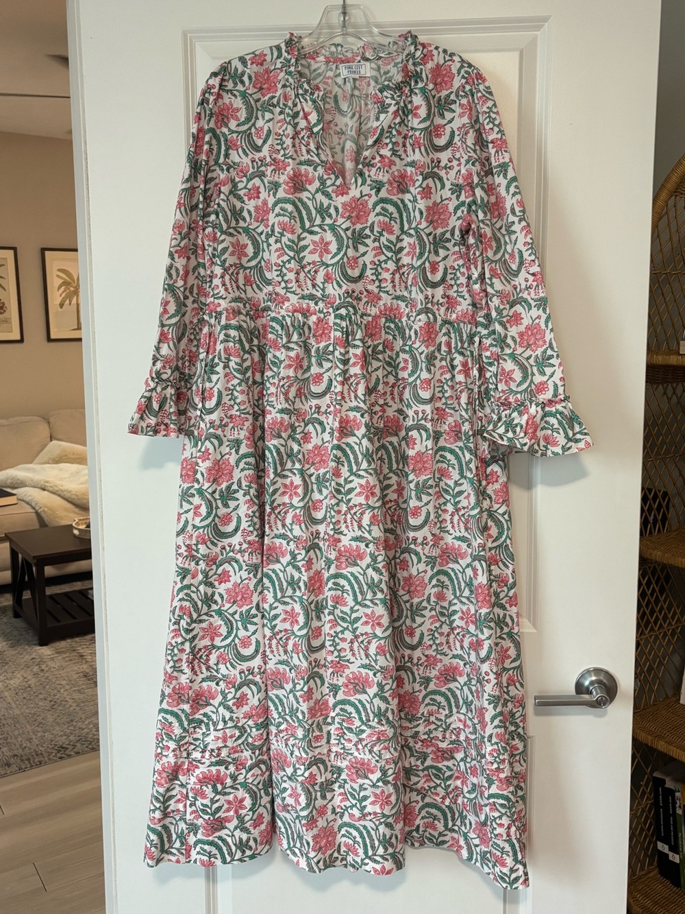 Pink City Prints Dress